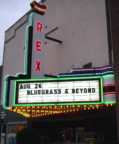 Rex Theater Marquee